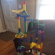 20230427_074358.jpg Marble Run Vertical pieces Compatible with marble genius 1-6Units Save pieces