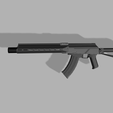 Ak-WTD-v18-1.png AK MLOK Freefloat Handguard by BENen3D