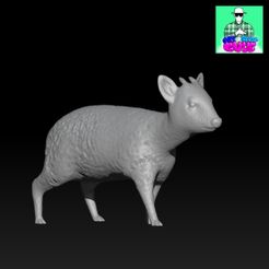 Puducults1.jpg Download STL file Pudu Deer • 3D printable object, petshopguysstl