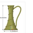 vase19-22.jpg vase cup vessel v19 for 3d-print or cnc