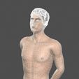 14.jpg Beautiful naked man -Rigged 3D model