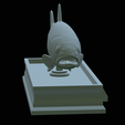 Rainbow-trout-statue-32.png fish rainbow trout / Oncorhynchus mykiss open mouth statue detailed texture for 3d printing