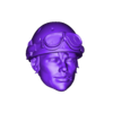 472. Tank Girl Smoke W Helmet.stl Tank Girl Collection Fan Art Heads Collection 3D printable File
