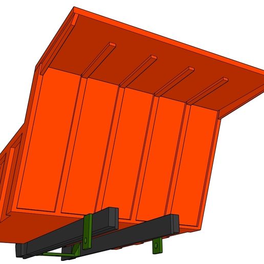 🚁 Ural 4320 / 5557 Tipper body WPL・ STL File for 3D printing・Cults