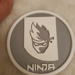 Paire de sous-verres ninja