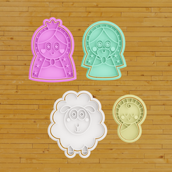 1.png STL file COOKIE CUTTER birth of jesus・3D printable model to download, Insu-Guay