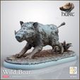 720X720-release-boar-3.jpg Wild Boar with Forest base - The Hunt