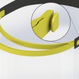 DétailBandeCaoutchouc.jpg Бесплатный STL файл Protective visor COVID-19・Объект для скачивания и 3D печати, cedricvandendaele2