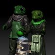 ScreenShot1014.jpg STAR WARS .STL THE MANDALORIAN, LADY FROG OBJ. KENNER STYLE ACTION FIGURE.