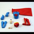 container_superman-low-poly-3d-printing-82505.jpg Superman Low Poly