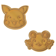 Pikaa v2.png Pikachu and Dedenne Cookie Cutter Collection of 2