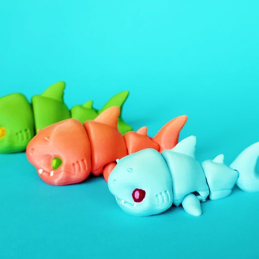 6.jpg 🦈Articulated Cute Chibi Shark🦈