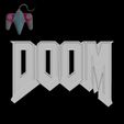 2.jpg Doom Logo Wall/Shelf Decor