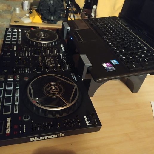 dj notebook base 3D model