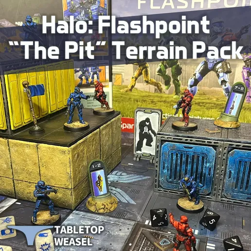 The Pit Terrain for Halo Flashpoint
