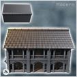 5.jpg Colonial two-storey house with tiled roof (14) - Asian Asia Oriental Angkor Ninja Traditionnal RPG Mini