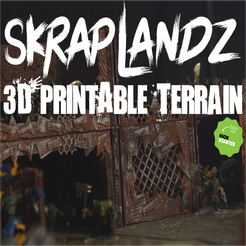 SLDD.png Archivo 3D gratis Skrap Landz Kickstarter Sample・Plan para descargar y imprimir en 3D