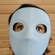 female-mannequin-in-perihelion-moretta-mask.jpg Moretta/Servetta Muta - Máscara de mascarada veneciana - Perihelion Prints