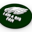3.png Philadelphia Eagles key tag-I am a big fan