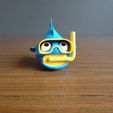 P1020332_display_large.jpg Бесплатный STL файл Snorkel Fish・3D-печатная модель для загрузки