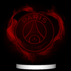 Screenshot_20230209_211445.png 3D file SPHERE NIGHT LIGHT PARIS SAINT GERMAIN LITHOPHANE・3D printable model to download