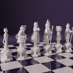 17.jpg Cat Chess set