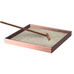 _Zen-Garden1st-pic.png Free OBJ file Zen Garden with rake・3D printing model to download