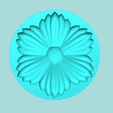 8-5.jpg Margarita Flower 08 - Mold Silicon Maker - Template