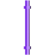 ASX1_Barre 60.stl Gratvitrax - rail and pillar extensions