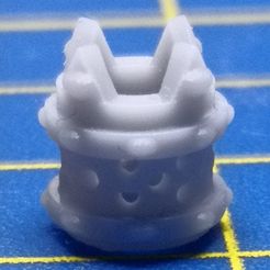 CSM Rhino exhausts caps 1.jpg Download STL file CHAOS SPACE MARINES Rhino exhausts caps • 3D printer design, anothertime