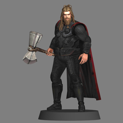 THOR-01.png Thor - Avengers Endgame LOW POLYGONS AND NEW EDITION