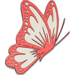 Butterfly.png STL file Magnetic Butterfly・Design to download and 3D print