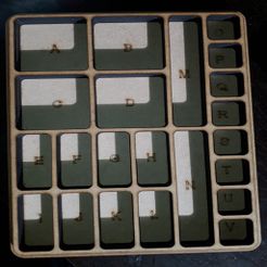 Parts_Organiser_2.jpg Free 3D file Done And Dusted - parts orgniser - lasercut・3D printable object to download