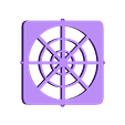 covid_mask_grid.stl COVID-19 MASK (Easy-to-print, no support, filter required)