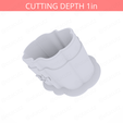 Plaque_1~1.25in-cookiecutter-only2.png Plaque #1 Cookie Cutter 1.25in / 3.2cm