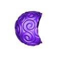 FRUIT_V2.stl Akuma no mi: Gomu Gomu no Mi PROP (Monkey D. Luffy Devil Fruit of One Piece) .STL FILE