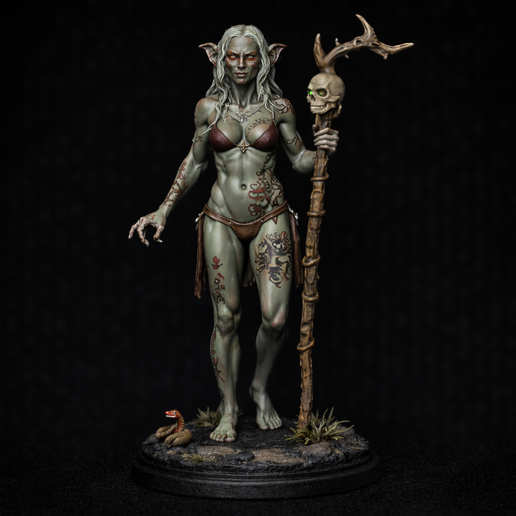 Thalindra Cursebranch, Witch