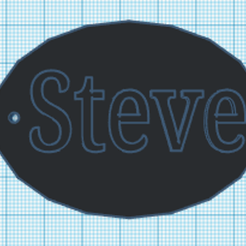 Steve.png Key ring name Steve