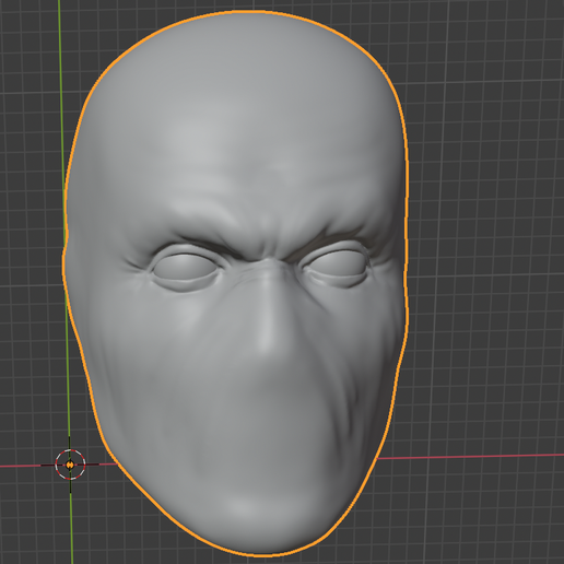 Mr knight head for marvel legends 3D model