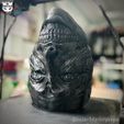 z5129548974207_76cb36cbc855407b9ea9e8801d95c1ee.jpg Statue Of God Half Mask- Solo Leveling Cosplay