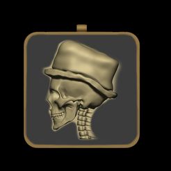 skull.jpg Archivo STL Collar de calavera・Plan de impresora 3D para descargar, Cgartist001