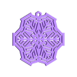 snowflake 1 ornament.stl Christmas spinning decoration collection