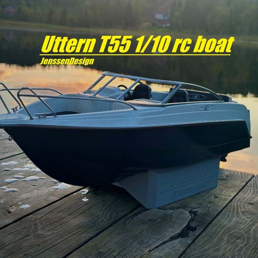 UTTERN T55 – 1/10 SCALE RC BOAT