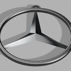 mercedez.jpg Mercedez-Benz logo key ring