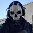 GHOST MASK MW2 SIMON RILEY - CALL OF DUTY - MODERN WARFARE - 3 - WARZONE - COSPLAY