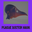plage.png real size | Plague doctor mask