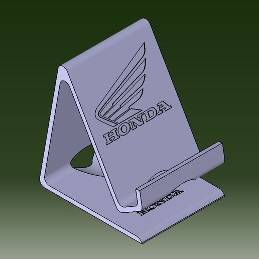 SMART PHONE HONDA HOLDER MOBILE CHARGING STATION 3D model