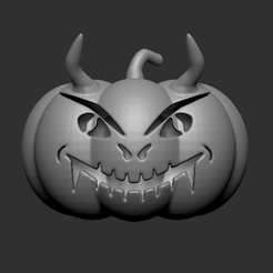 Capture-d’écran-2022-10-19-à-19.34.13.png Fichier OBJ Demon Pumpkin・Modèle pour imprimante 3D à télécharger