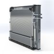 13.jpg Scale Engine Radiator and Condenser of Land Rover, Range Rover