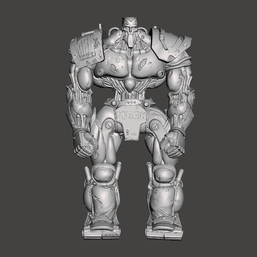 FAN ART ABC Warrior Robot 2000 A.D COMICS  JUDGE DREDD